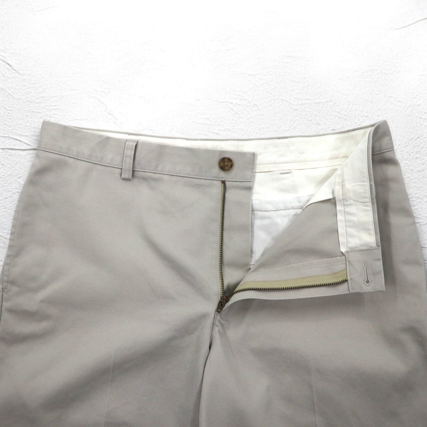 L.L.Bean チノ ショートパンツ L ベージュ CLASSIC FIT ハーフ 267793