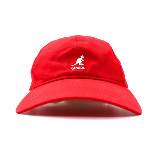 KANGOL 6パネルキャップ ONE レッド コットン