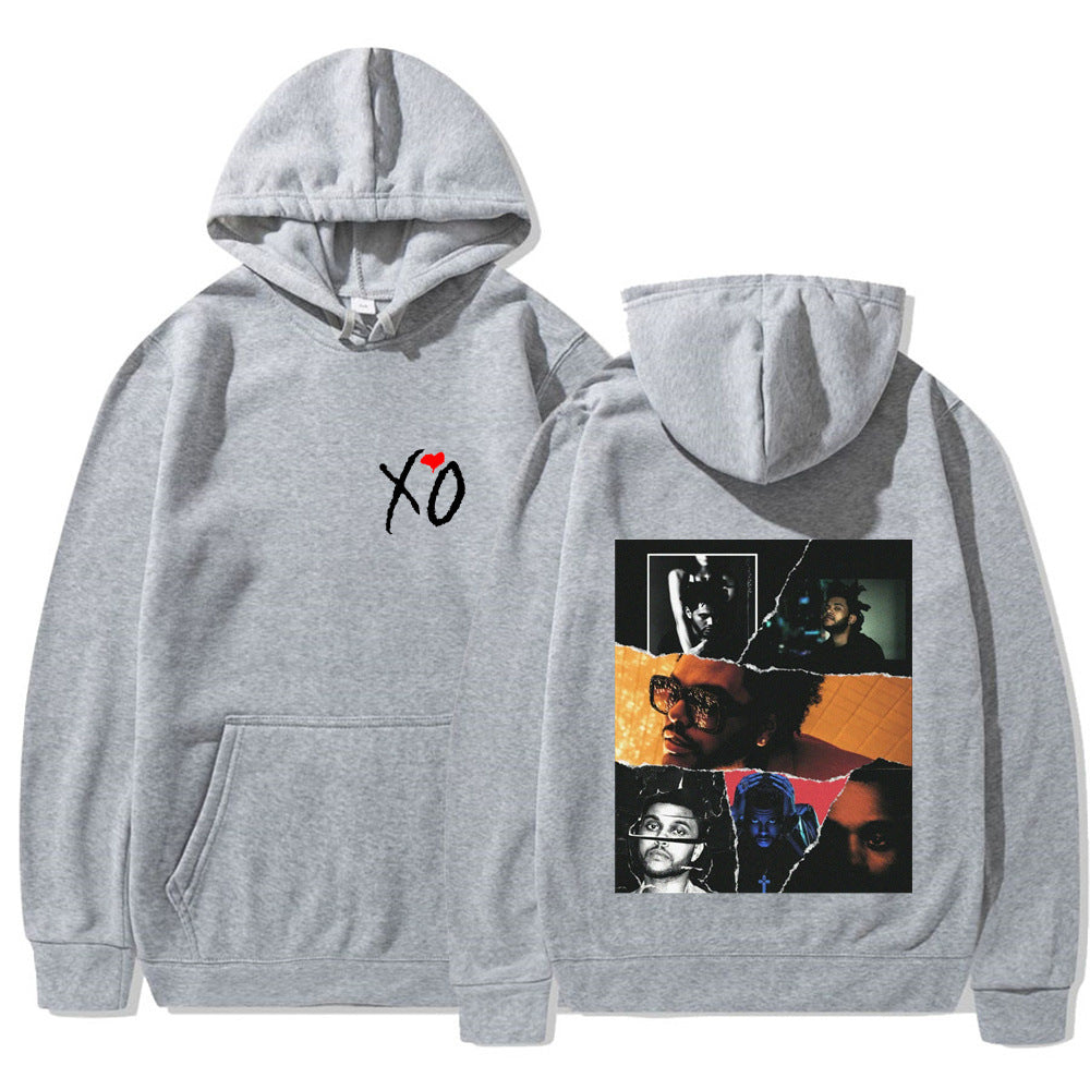 Retro The Weeknd Graphic Hoody After Print Hoodie Fashion Casual Sweatshirt