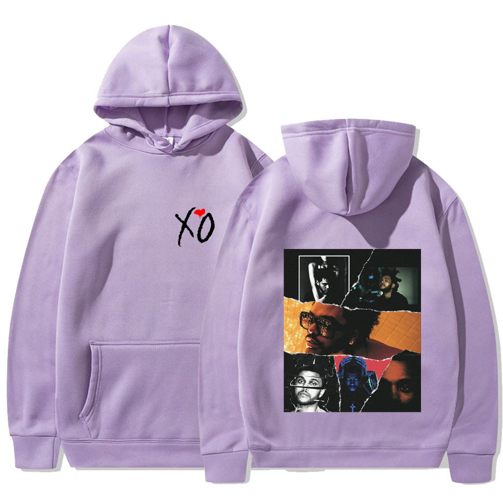 Retro The Weeknd Graphic Hoody After Print Hoodie Fashion Casual Sweatshirt