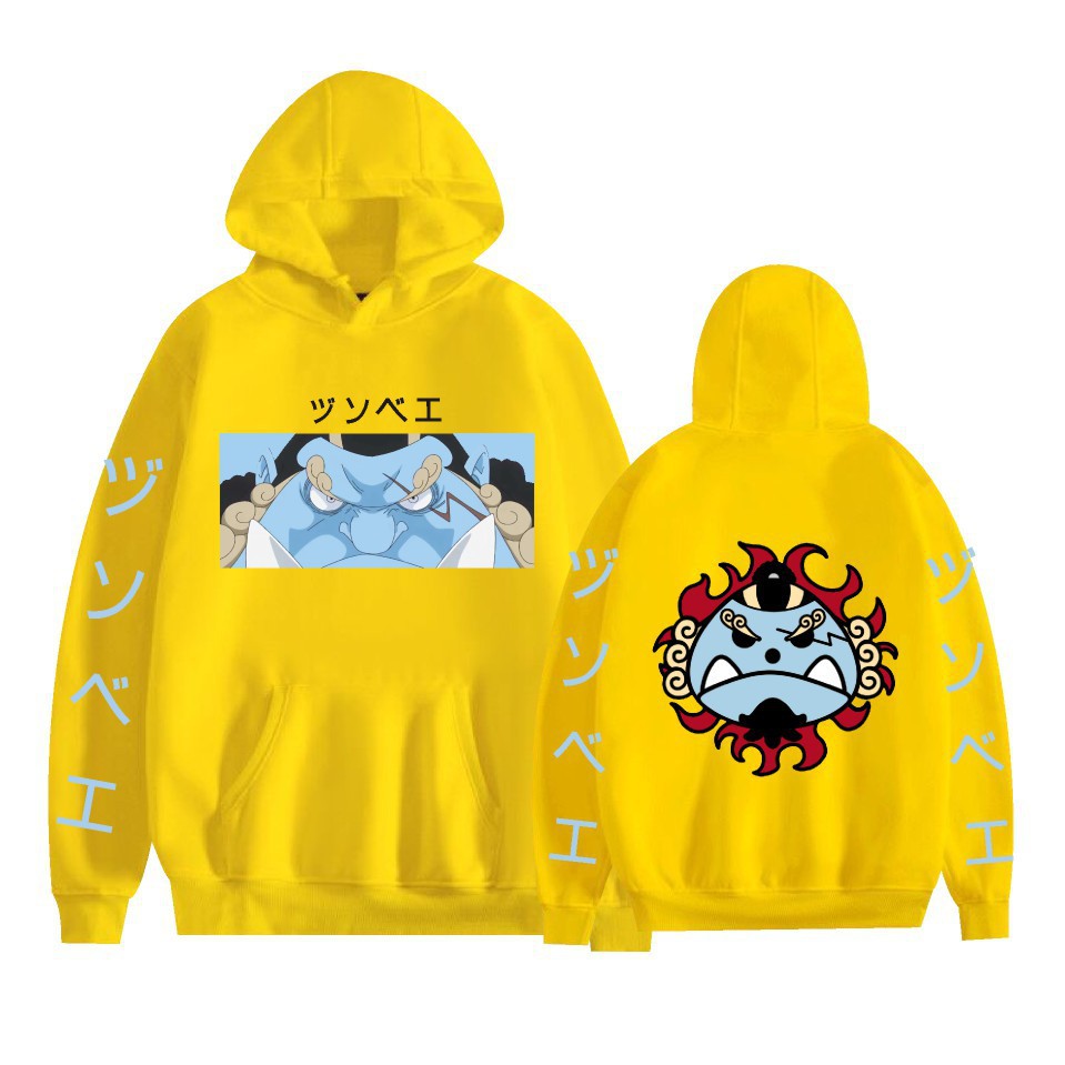 One Piece peripheral printed pullover sweatshirt for men and women