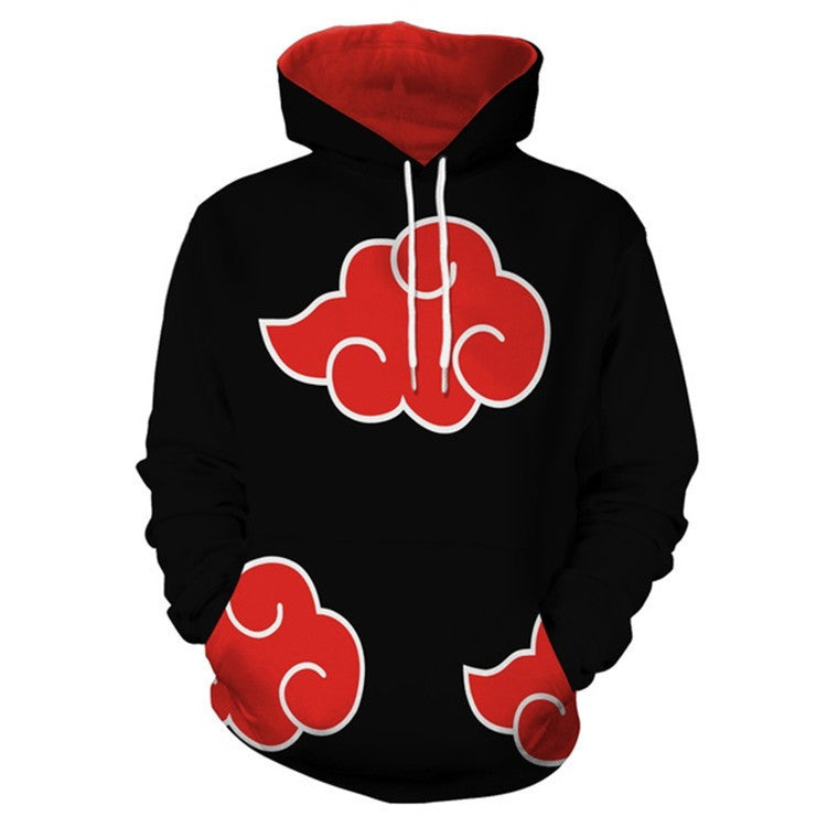 Naruto series anime character costume cosplay 3D printed floral sweatshirt for men and women hoodie hoodie men's sweatshirt