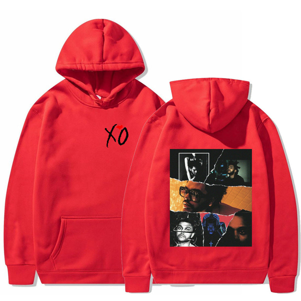 Retro The Weeknd Graphic Hoody After Print Hoodie Fashion Casual Sweatshirt