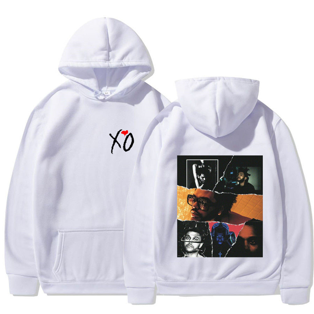 Retro The Weeknd Graphic Hoody After Print Hoodie Fashion Casual Sweatshirt