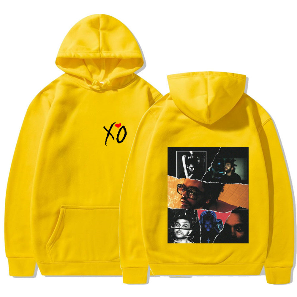 Retro The Weeknd Graphic Hoody After Print Hoodie Fashion Casual Sweatshirt