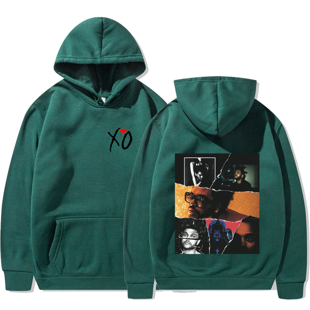 Retro The Weeknd Graphic Hoody After Print Hoodie Fashion Casual Sweatshirt