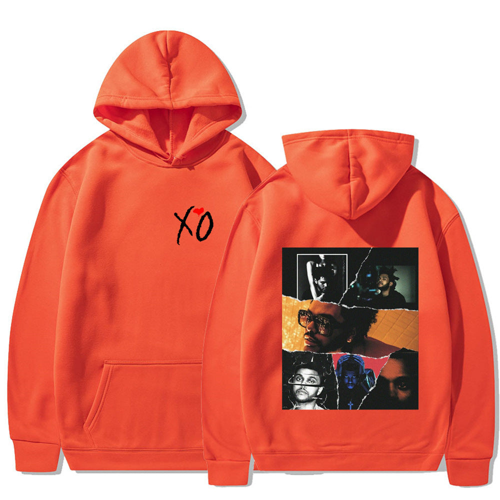 Retro The Weeknd Graphic Hoody After Print Hoodie Fashion Casual Sweatshirt