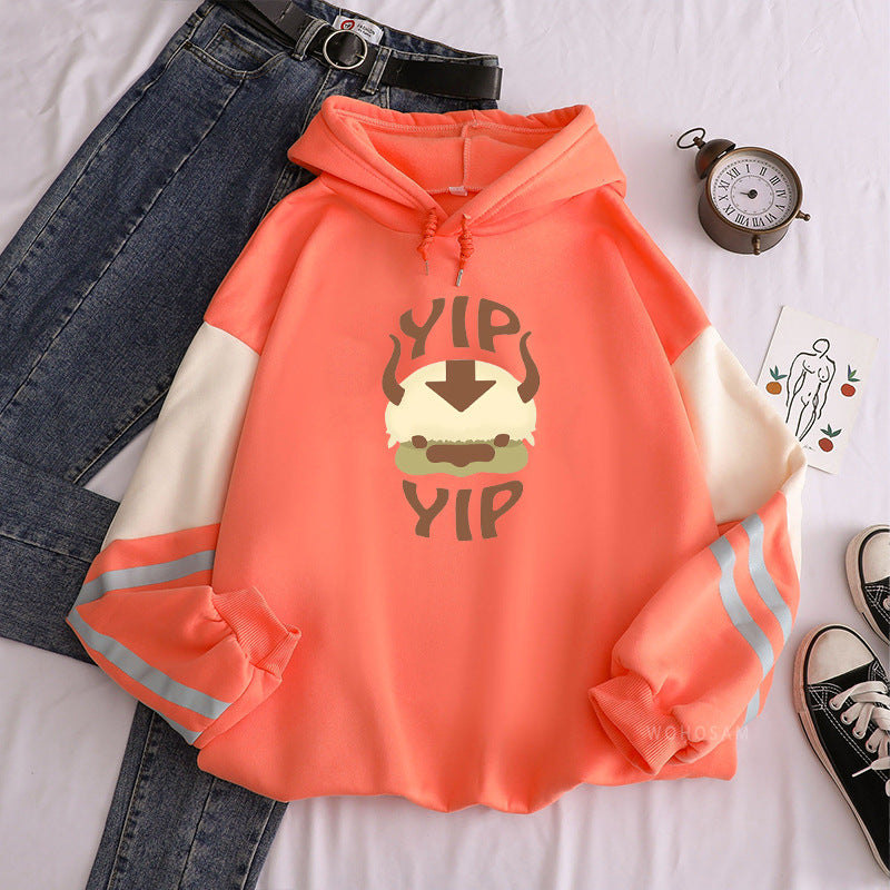 Avatar: The Last Airbender Couple Plus Size Plus Size Couple Loose Hoodie anime hoodie