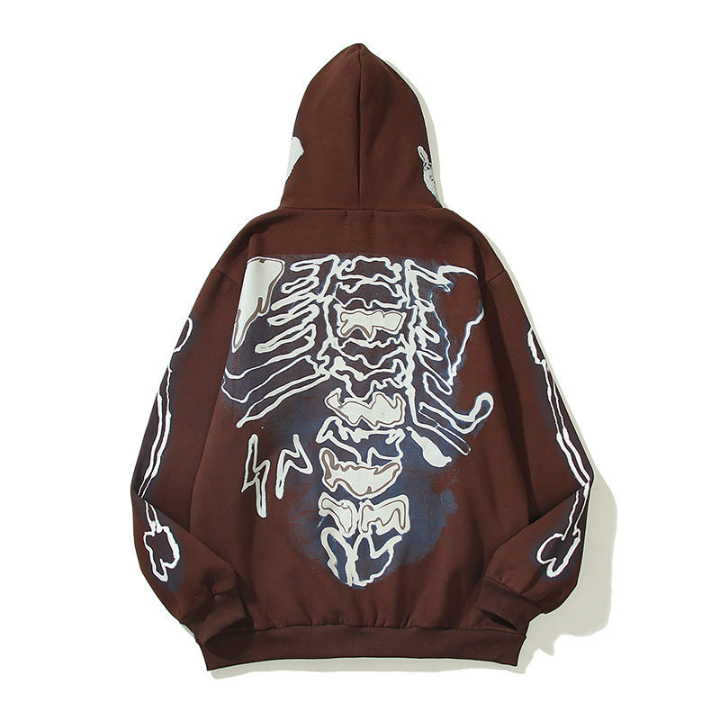New foreign trade products Shark head cartoon bear sweater Unisex casual couple hooded jacket