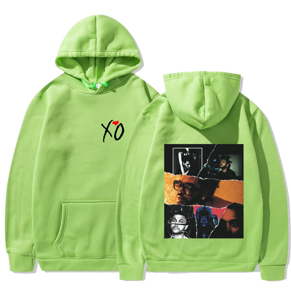Retro The Weeknd Graphic Hoody After Print Hoodie Fashion Casual Sweatshirt