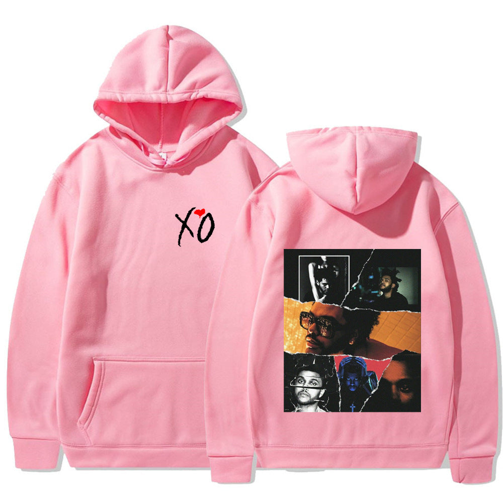Retro The Weeknd Graphic Hoody After Print Hoodie Fashion Casual Sweatshirt
