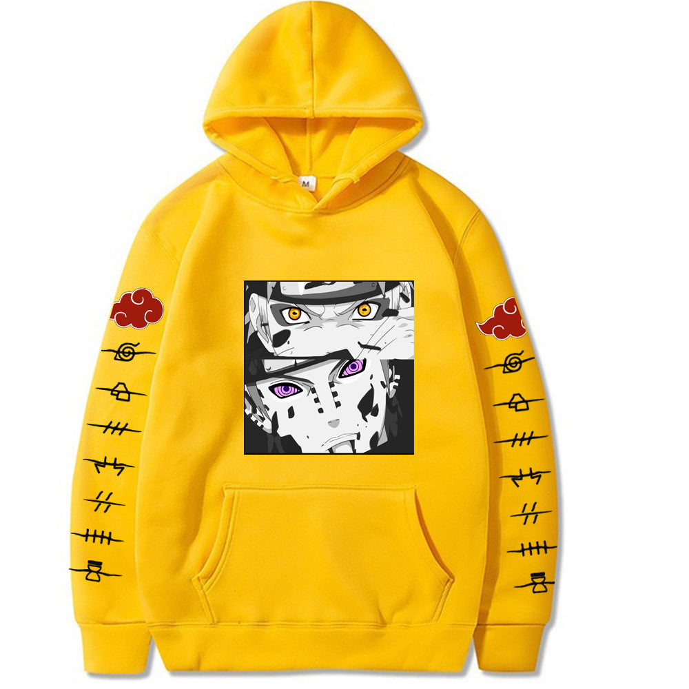 Naruto new printed logo hoodies-2 roles