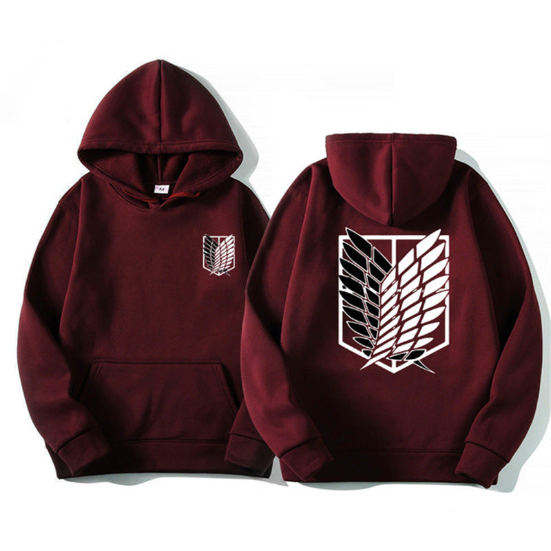 2023 Attack on Titan printed  hoodie sweatshirt