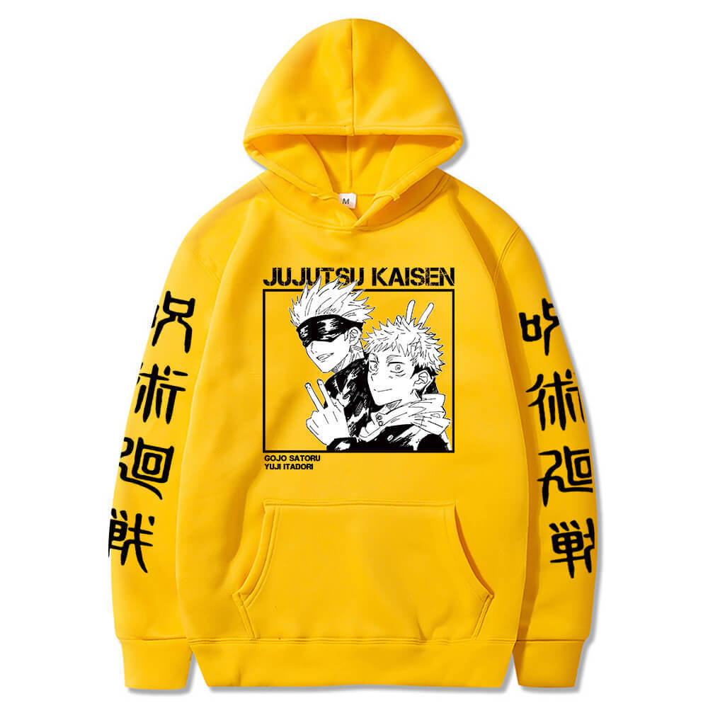 2023 New Anime Knotweed Hisahito Cartoon Printed Hoodie Sweatshirt for Men and Women Spells Return to the Animation Hoodie