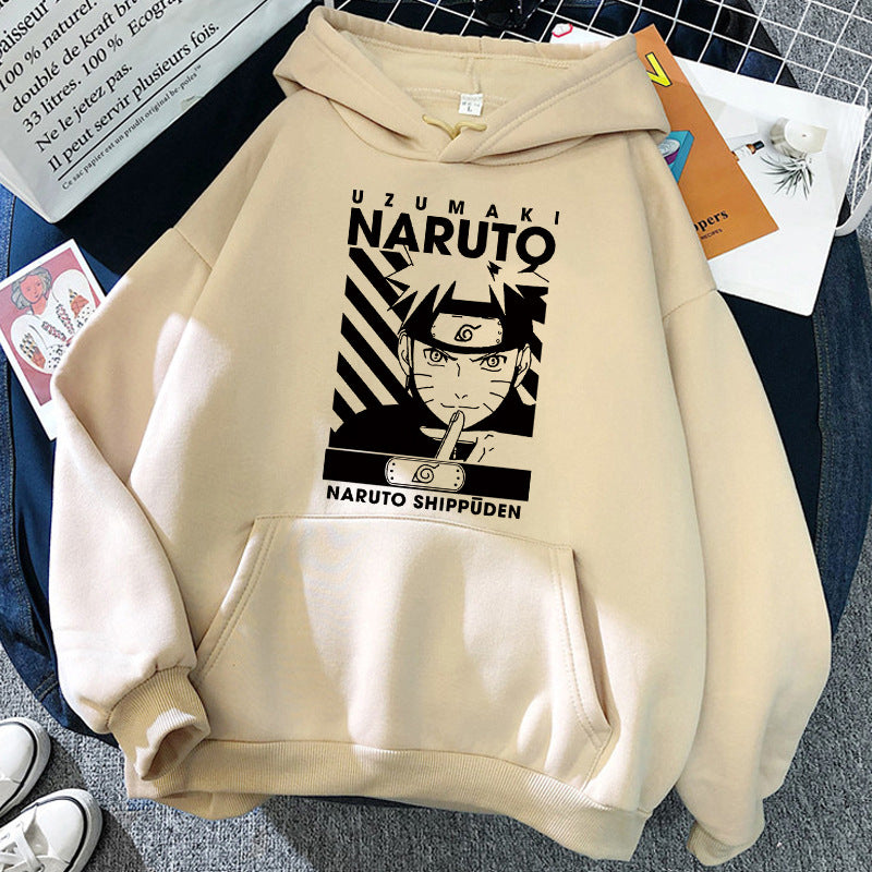 2021 new product Riman Naruto surrounding autumn and winter casual loose hooded sweater for men and women
