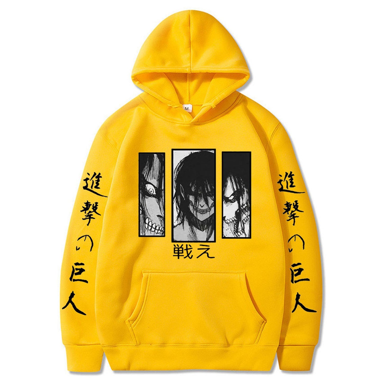 Attack on Titan peripheral European size hot-selling printed pullover for men and women
