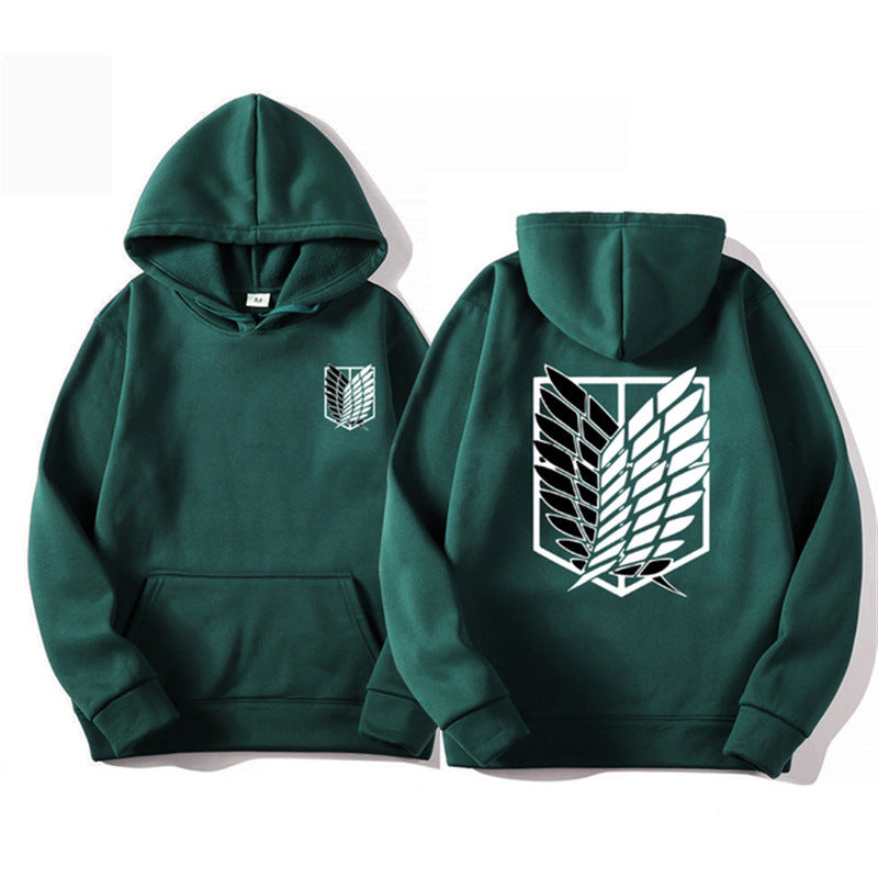 2023 Attack on Titan printed  hoodie sweatshirt