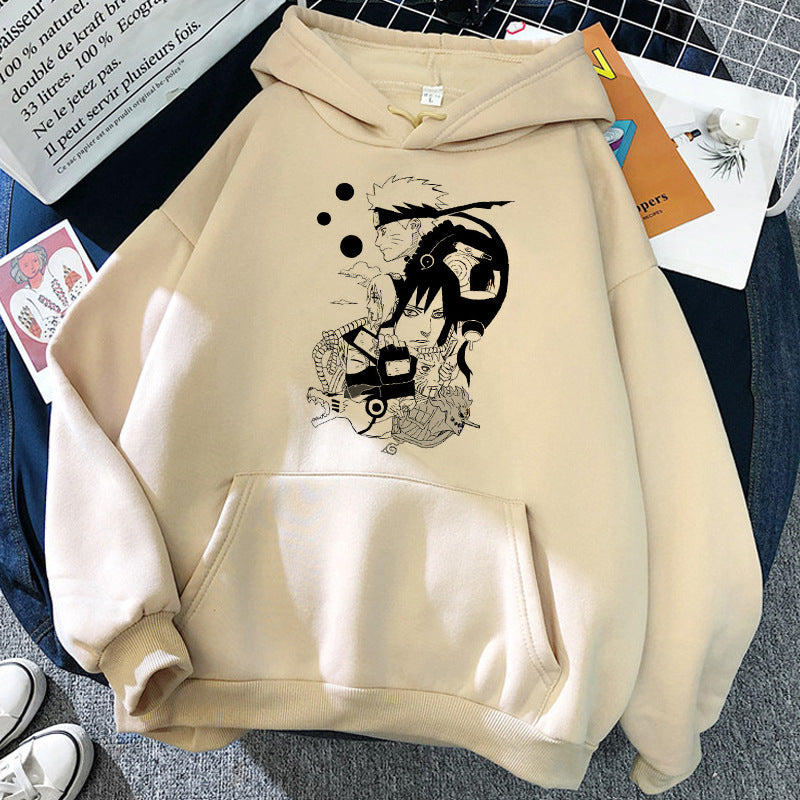 2021 new product Riman Naruto surrounding autumn and winter casual loose hooded sweater for men and women
