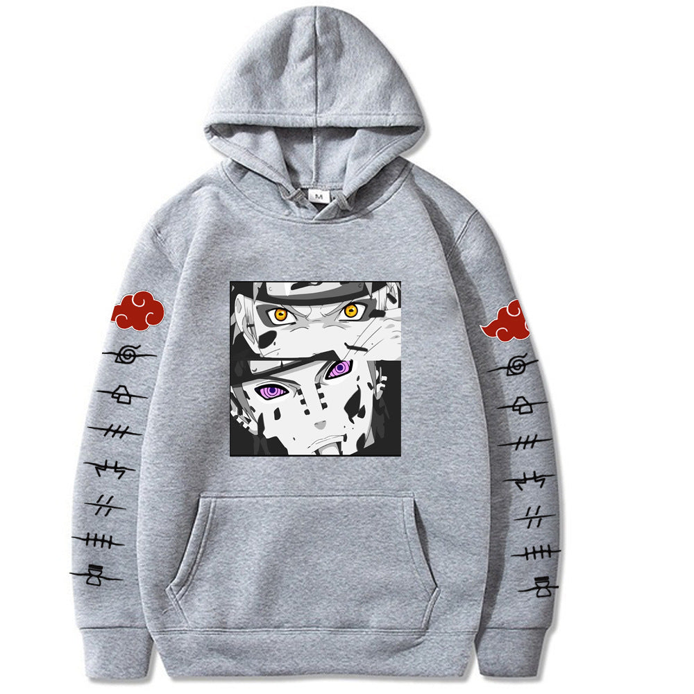 Naruto new printed logo hoodies-2 roles