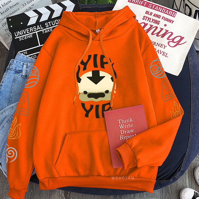 Avatar: The Last Airbender Couple Plus Size Plus Size Couple Loose Hoodie anime hoodie