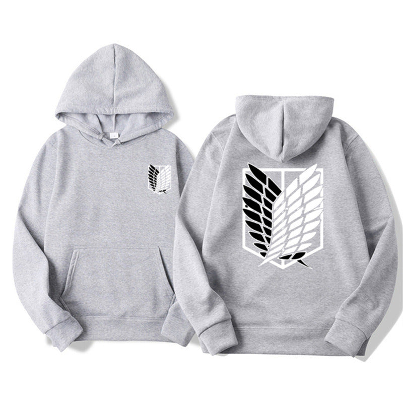 2023 Attack on Titan printed  hoodie sweatshirt