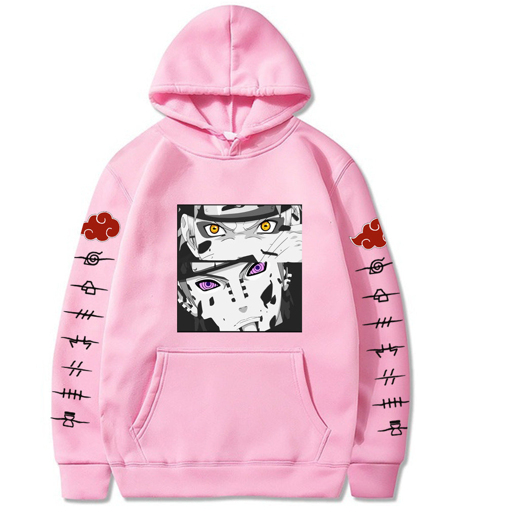 Naruto new printed logo hoodies-2 roles