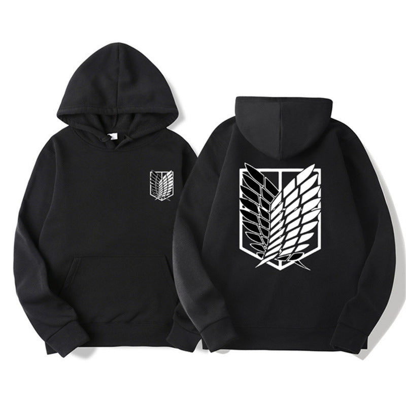 2023 Attack on Titan printed  hoodie sweatshirt