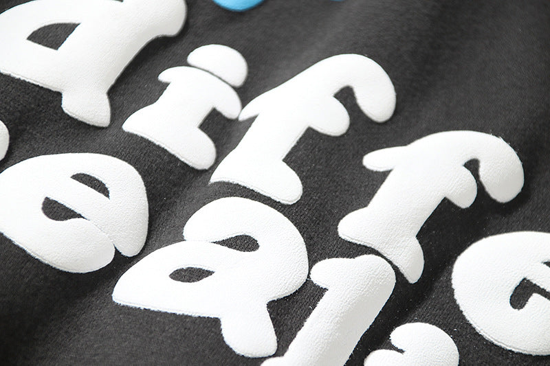 American style high street niche trendy brand hooded sweater CPFM foam sweater retro letters street men's and women's hoodies wholesale