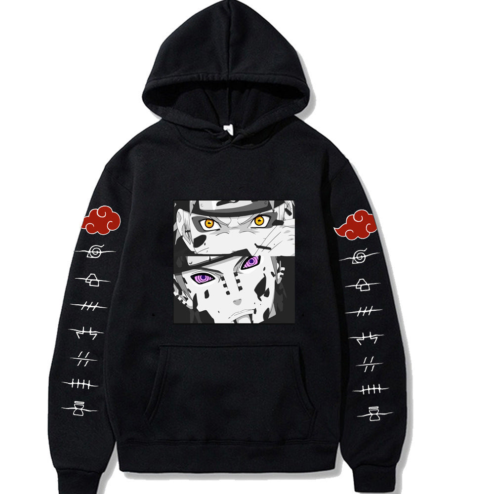 Naruto new printed logo hoodies-2 roles