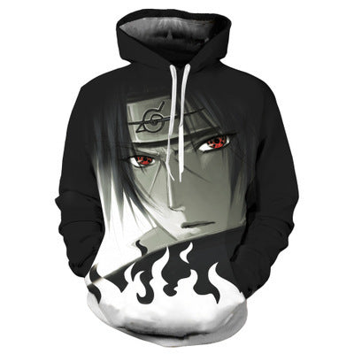 Naruto Akatsuki 3D printed-zip hoodie jacket coat