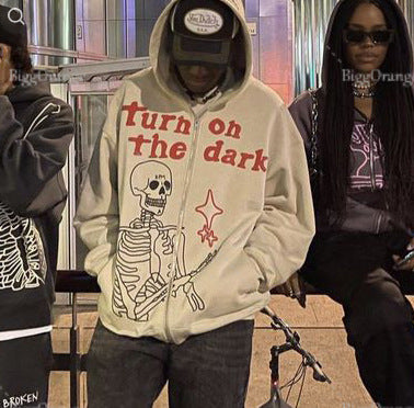 2022 Spot Supply AliExpress Explosive Style Zipper Sweatshirt Long Sleeve Fleece Hoodie Casual Loose Sweatshirt Men and Women