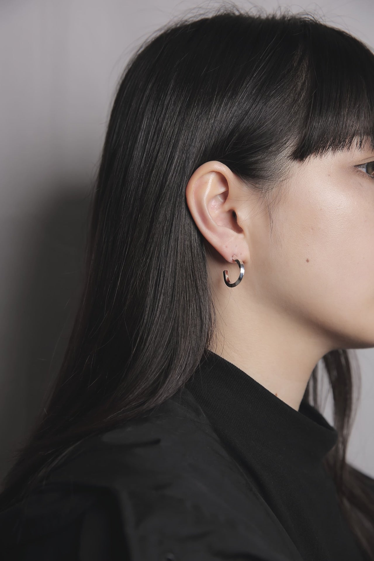 シルバー925 フープピアス | 22-E-019