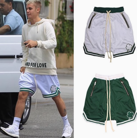 Fitness International Sports Shorts Men's Shorts Mid Pants 5/5 Speed Drying Stretch Squat Breathable Hip Hop High Street Trendy Brand Large Size