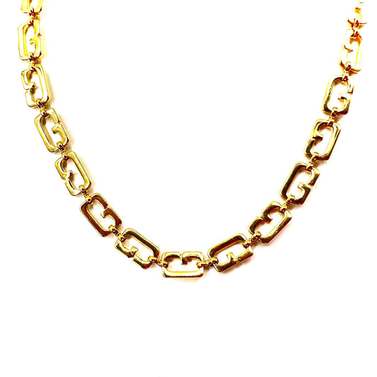 GIVENCHY 2WAY チョーカー ブレスレット ネックレス ゴールド ロゴモチーフ ヴィンテージ オールド