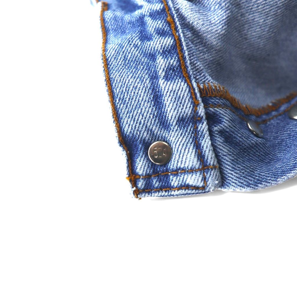 Levi's 90年代 USA製 501 デニムパンツ 32 ブルー コットン ボタンフライ ボタン裏524 501-0125